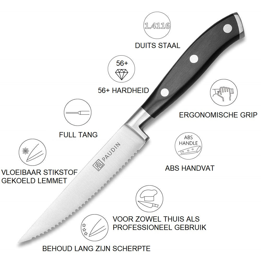 Set Steakmessen 4 stuks