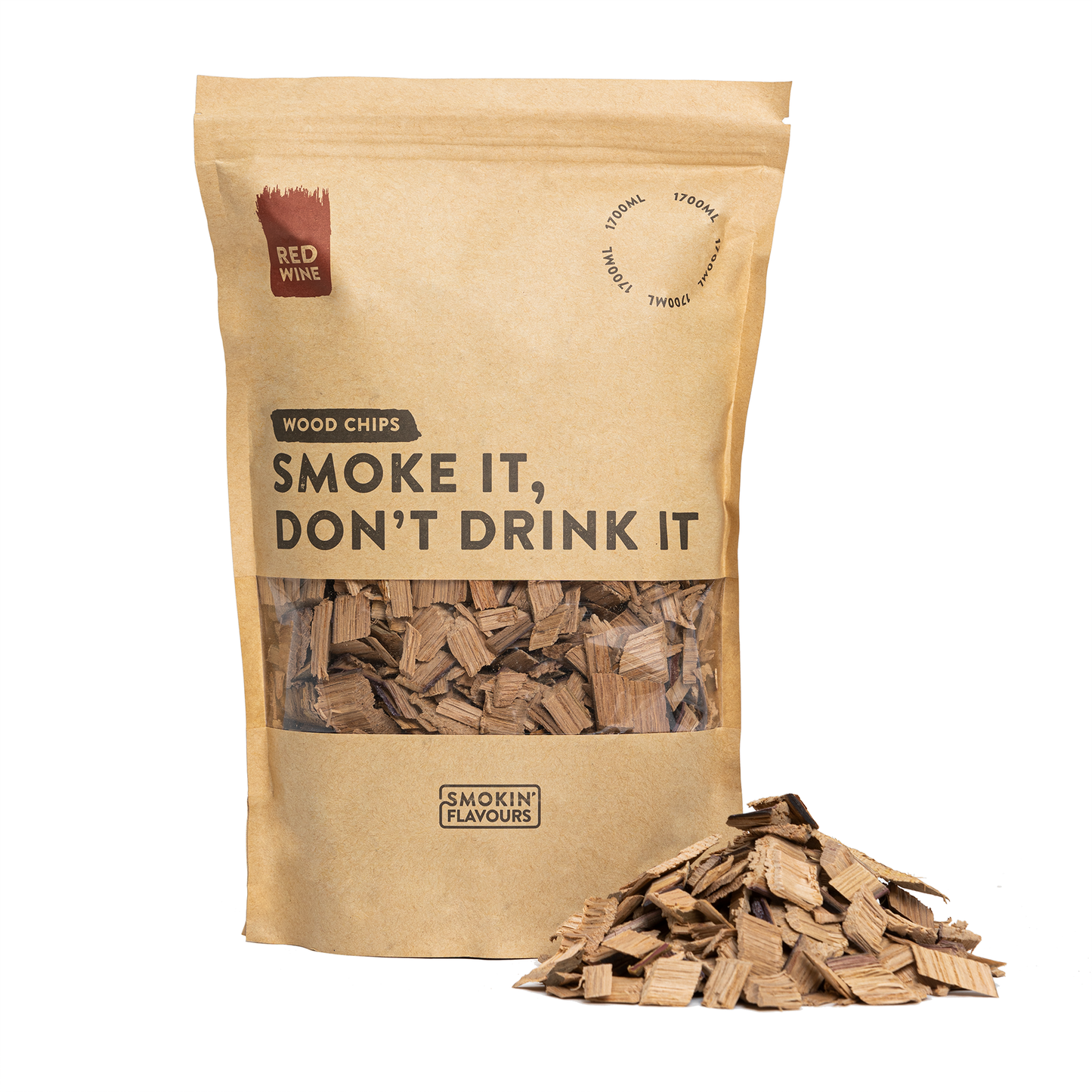 Rooksnippers - Rode wijnvaten (1700ml)