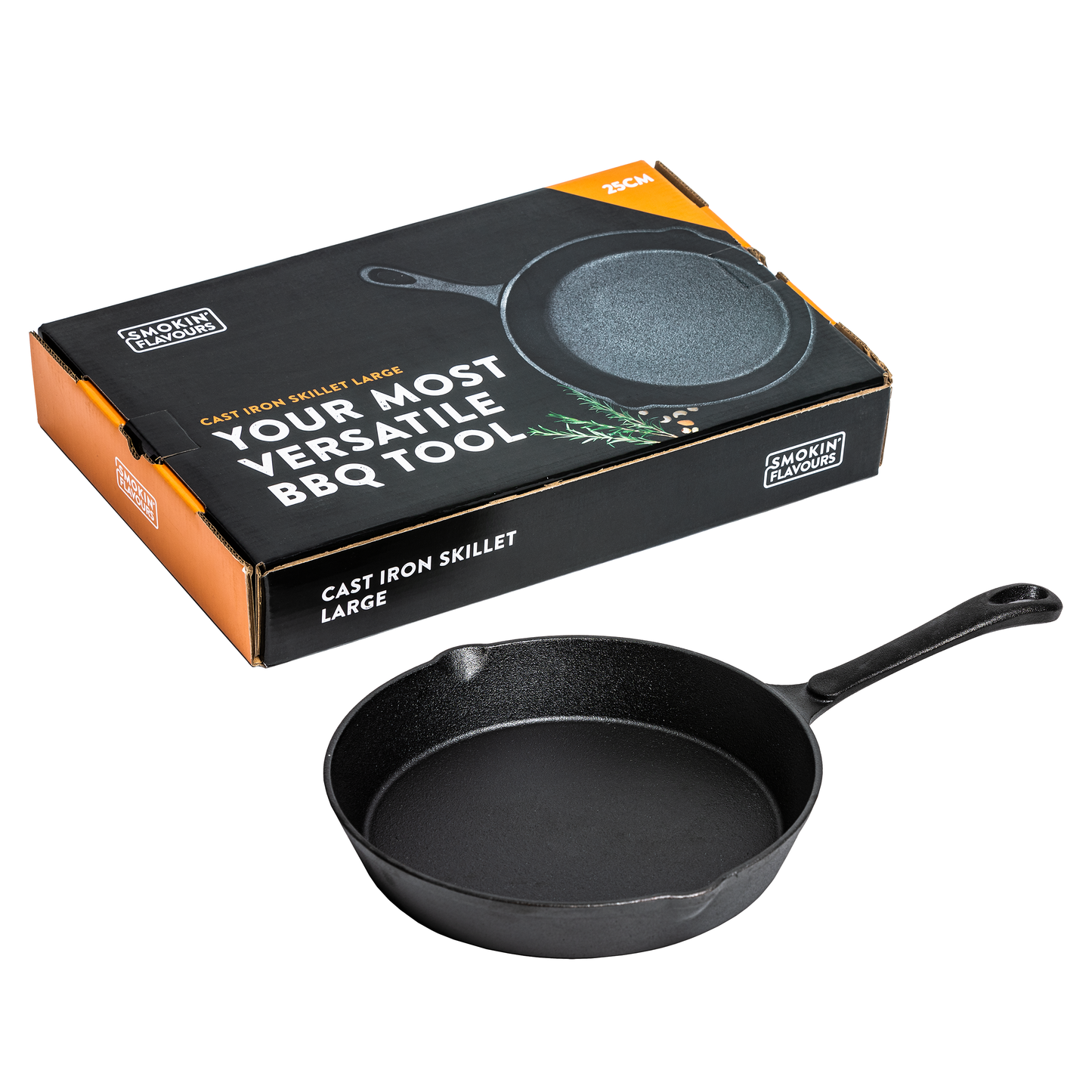 Gietijzeren skillet ⌀ 25 cm