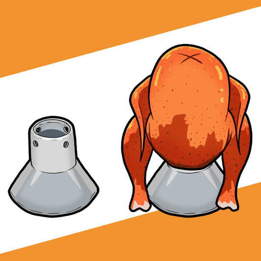 Beer Can Chicken Houder